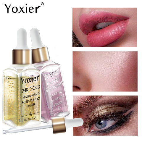 Yoxier Makeup Base Moisturizing Essence 24k Gold